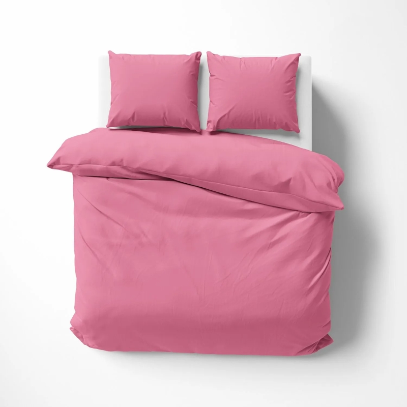 Lorena Mako Satin Bettwäsche uni Classic Pink